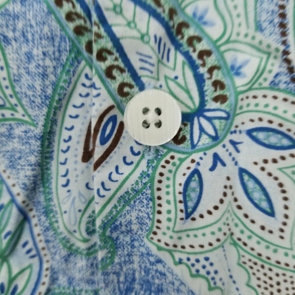 TOMMY BAHAMA Mens Floral Silk Blend Sz L - Picture 3 of 8